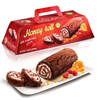 Marlenka flowpack honey roll